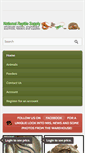 Mobile Screenshot of nationalreptilesupply.com